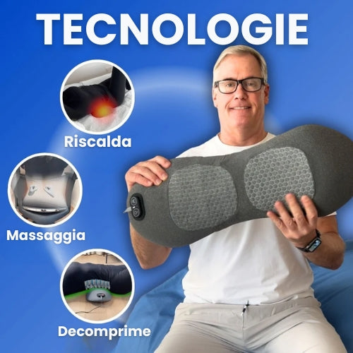 Sollievo da Sciatica e Mal di Schiena in 15 Minuti al Giorno: Massaggiatore DorsaNova™