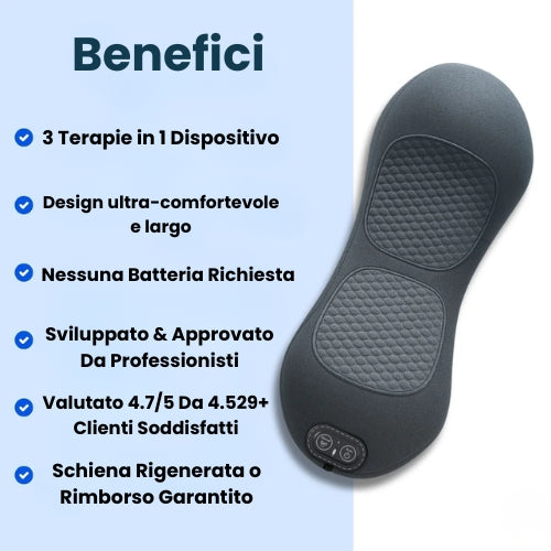 Sollievo da Sciatica e Mal di Schiena in 15 Minuti al Giorno: Massaggiatore DorsaNova™