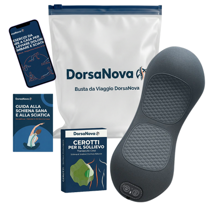 Sollievo da Sciatica e Mal di Schiena in 15 Minuti al Giorno: Massaggiatore DorsaNova™