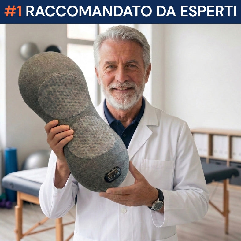 Sollievo da Sciatica e Mal di Schiena in 15 Minuti al Giorno: Massaggiatore DorsaNova™