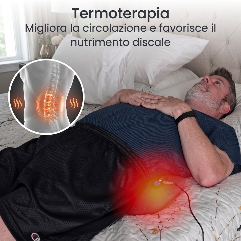 Sollievo da sciatica e mal di schiena in 15 minuti al giorno: Massaggiatore Lievos